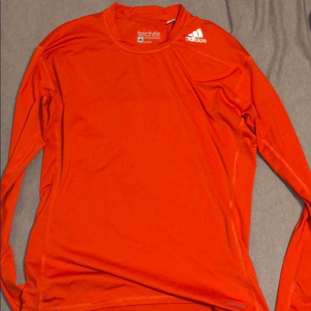 Adidas tech-fit compression shirt